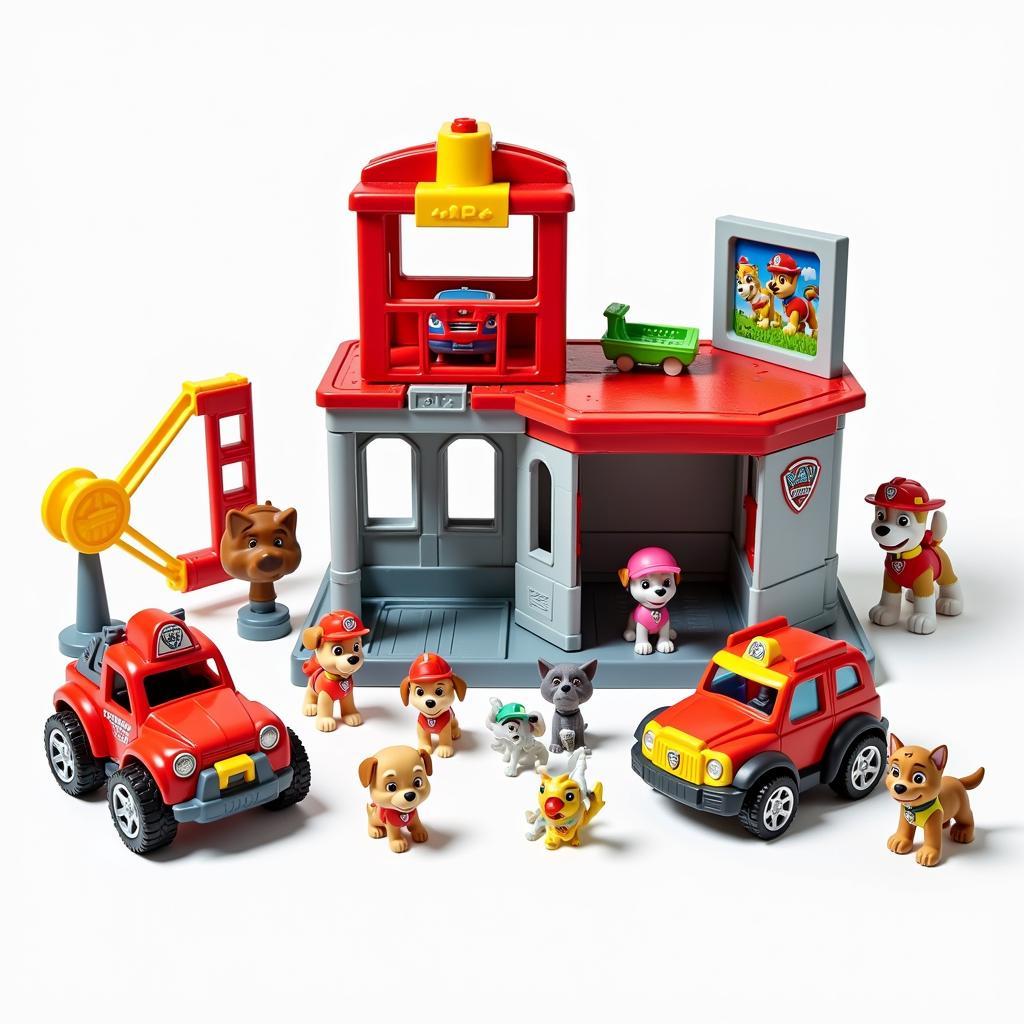 Bộ đồ chơi Paw Patrol cứu hộ