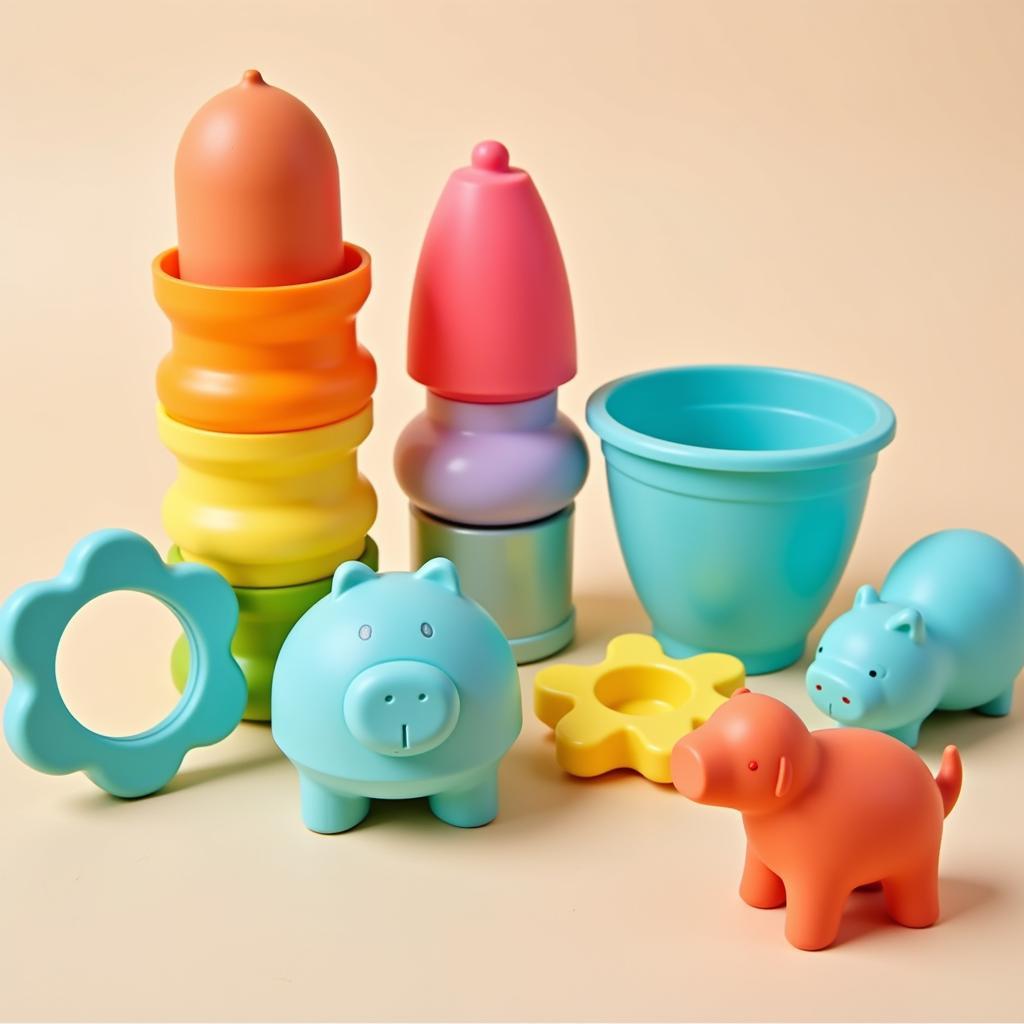 Safe silicone toys