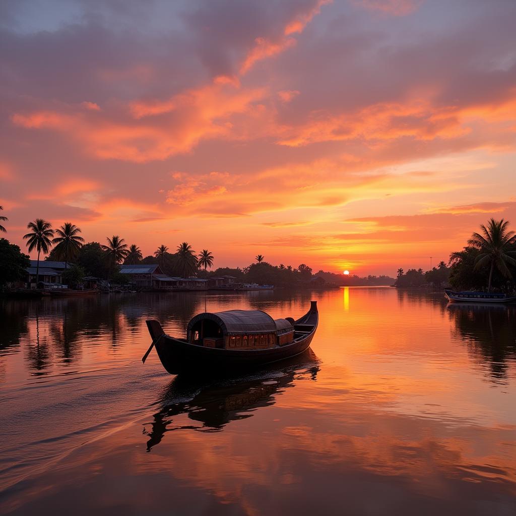 Du ngoạn sông Hậu