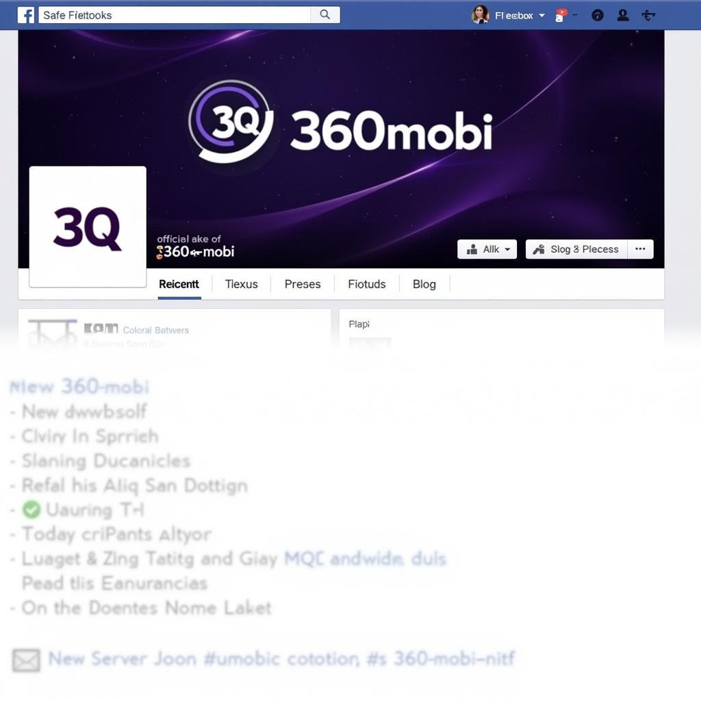 Fanpage chính thức 3Q 360mobi