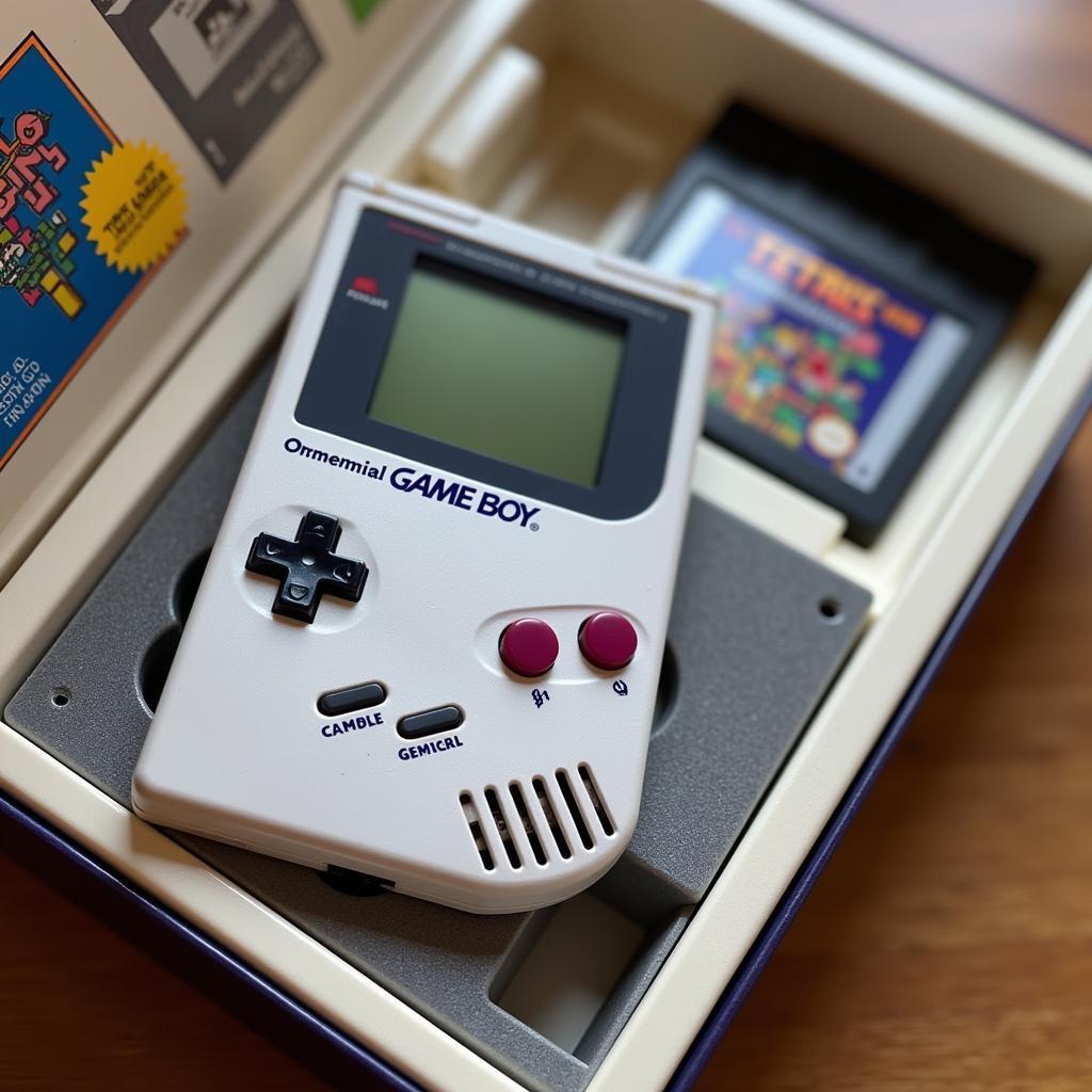 Gameboy Original và Hộp Ban Đầu