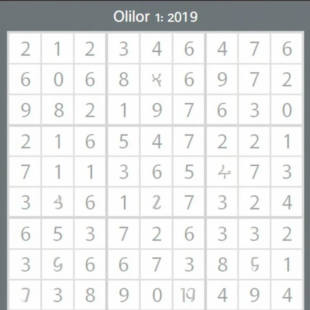 Giải Sudoku Trực Tuyến