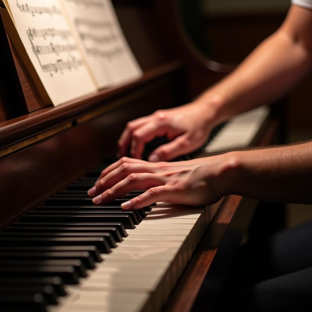 Học chơi piano