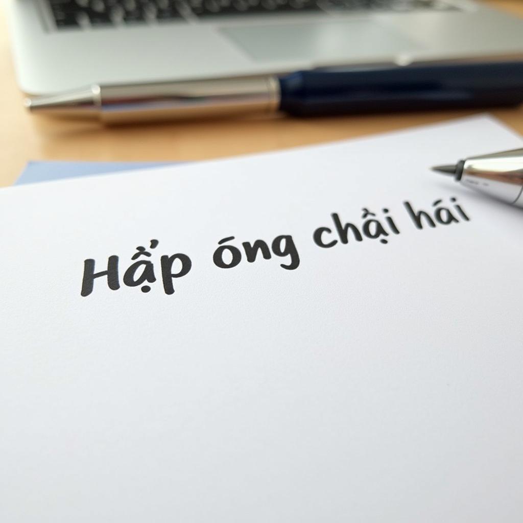 Hình ảnh hợp đồng chơi hụi