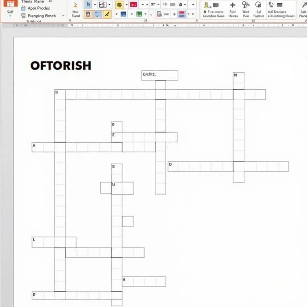 Hướng dẫn tạo trò chơi ô chữ PowerPoint từng bước