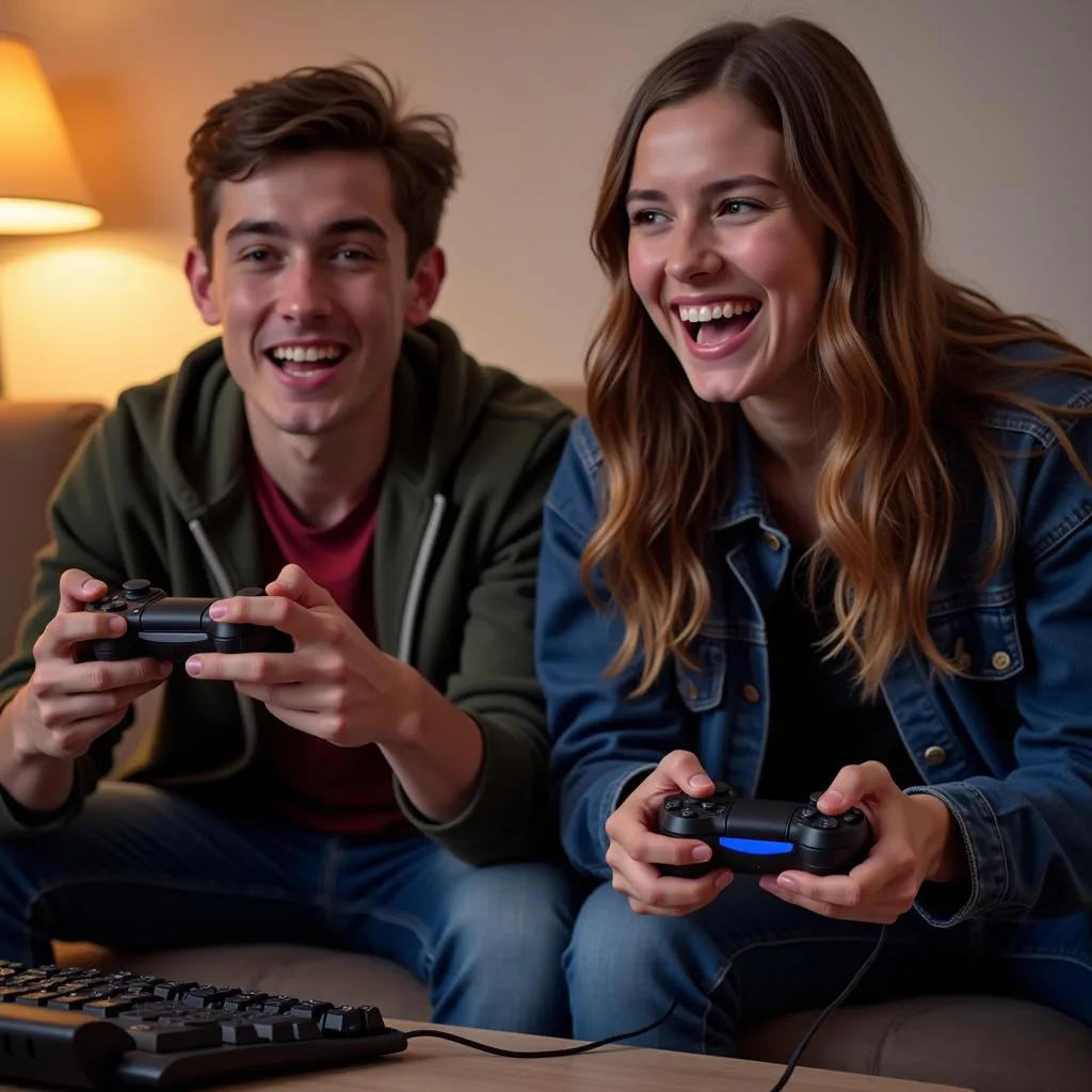 Connecting with friends through games