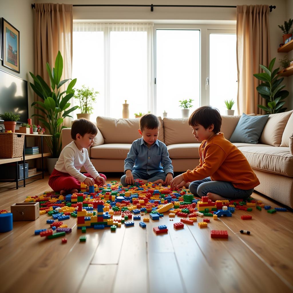 Family Lego Play Area