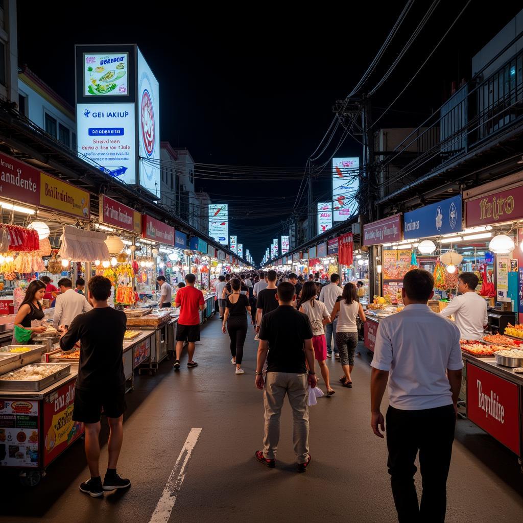 Khu vui chơi đêm ở Bangkok