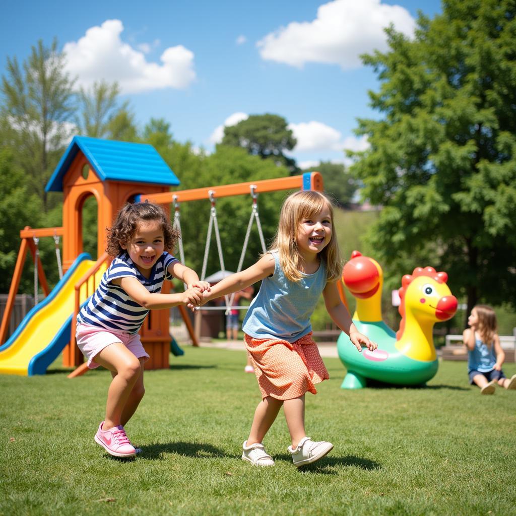 Outdoor playground