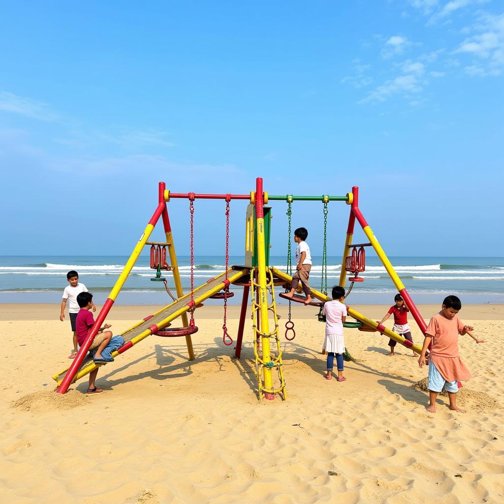 Outdoor playground in Phan Thiet