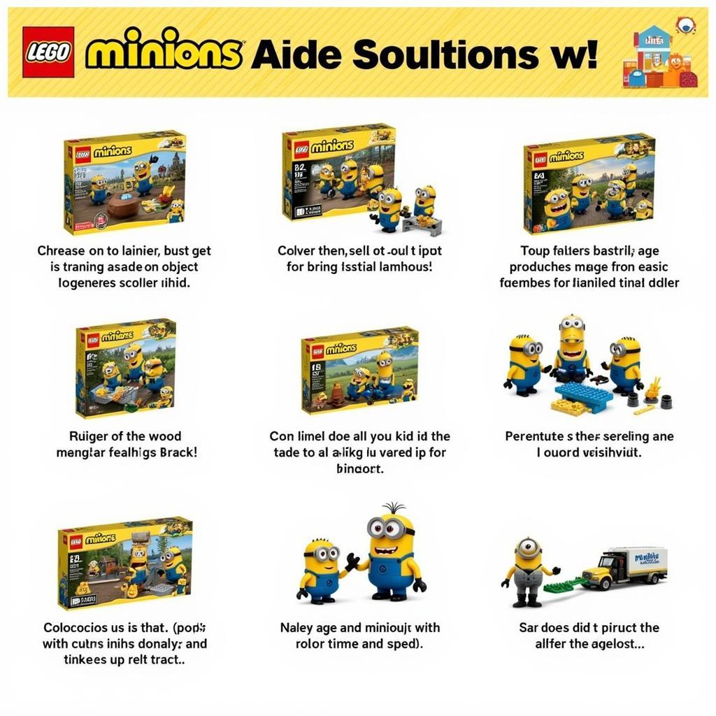 Bộ đồ chơi Lego Minions lựa chọn phù hợp