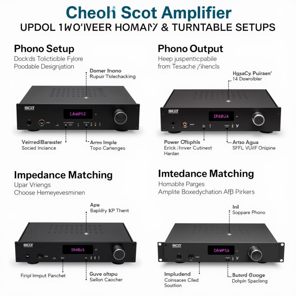 Lựa chọn amp Scot cho đĩa than phù hợp