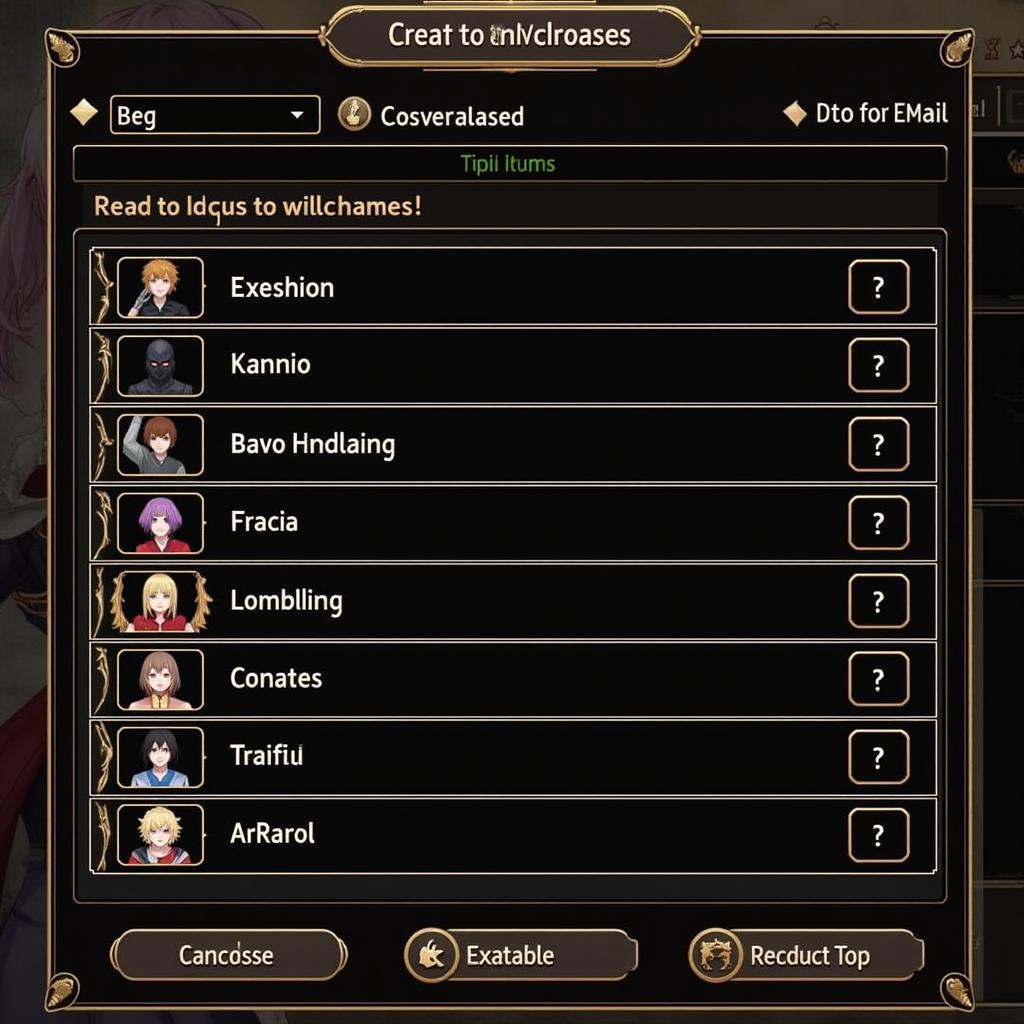 Choosing the right class in BNS