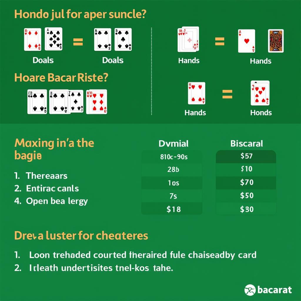 Luật chơi Baccarat