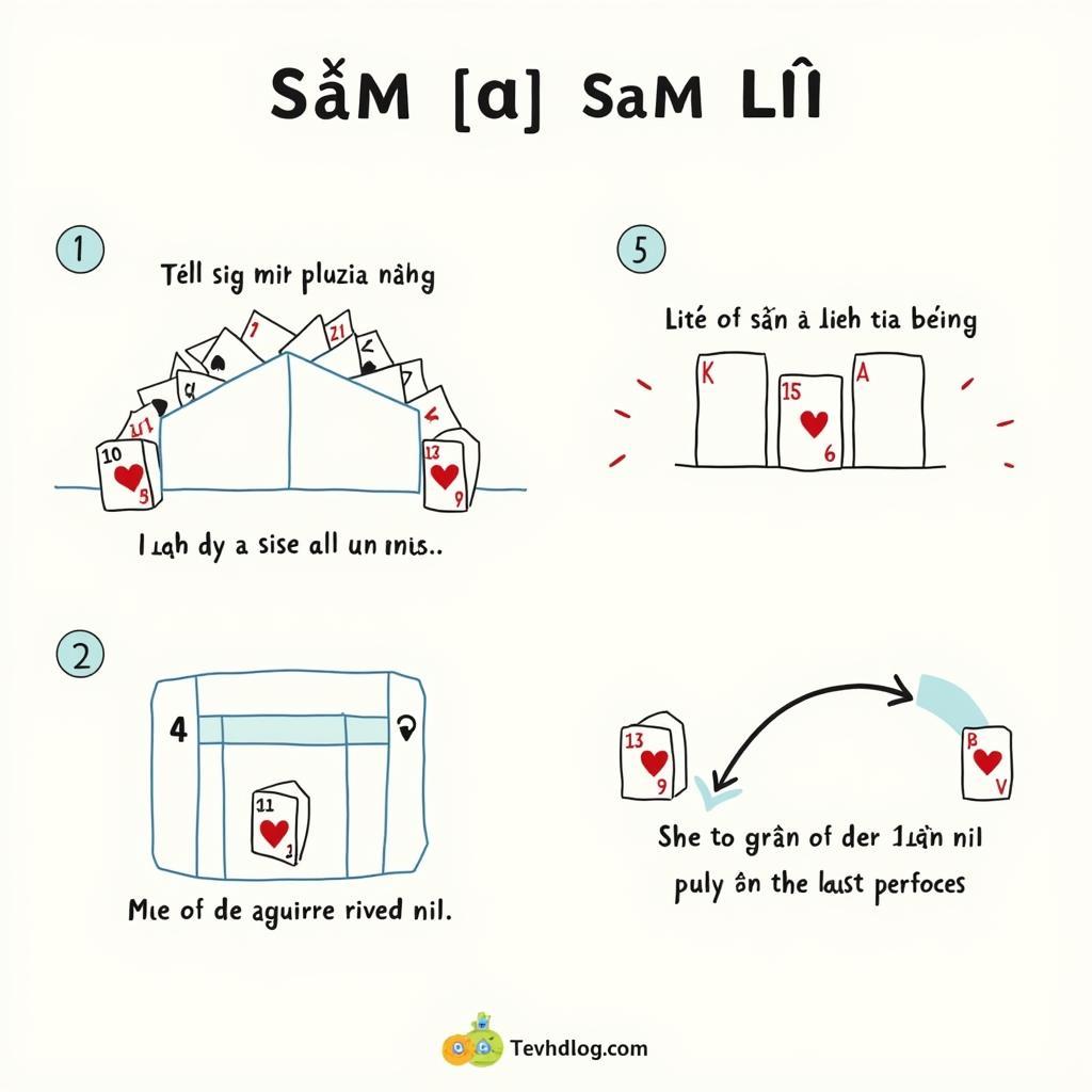 Luật chơi bài sâm cơ bản