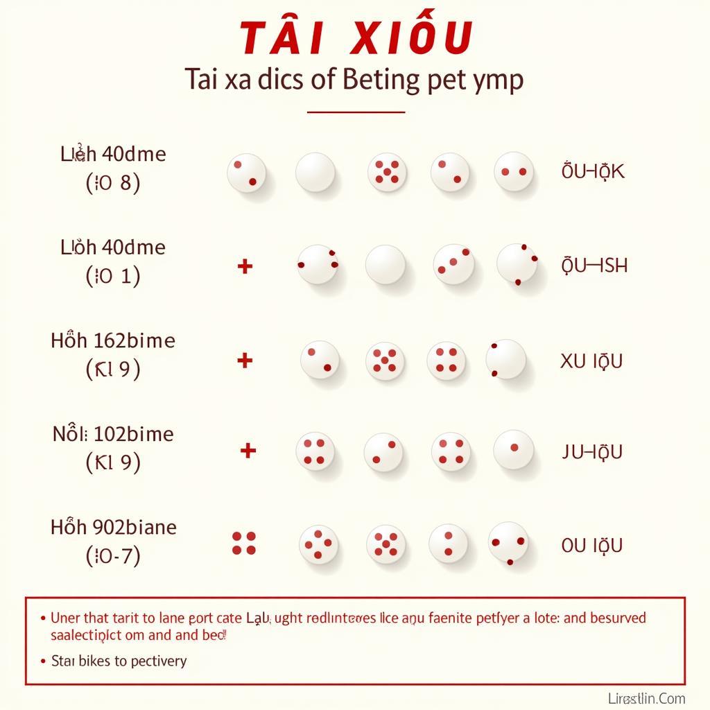 Luật chơi Tài Xỉu