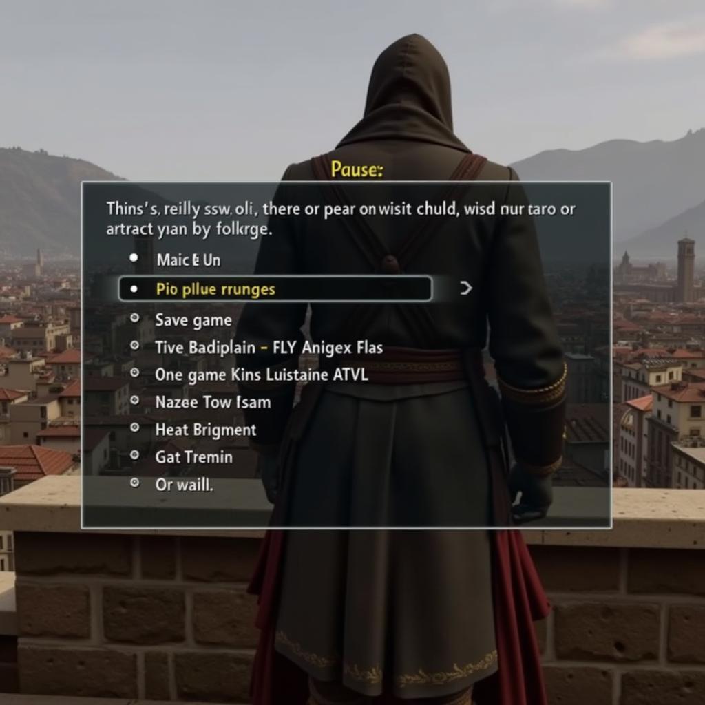 Lưu Game Trong Assassin's Creed 2