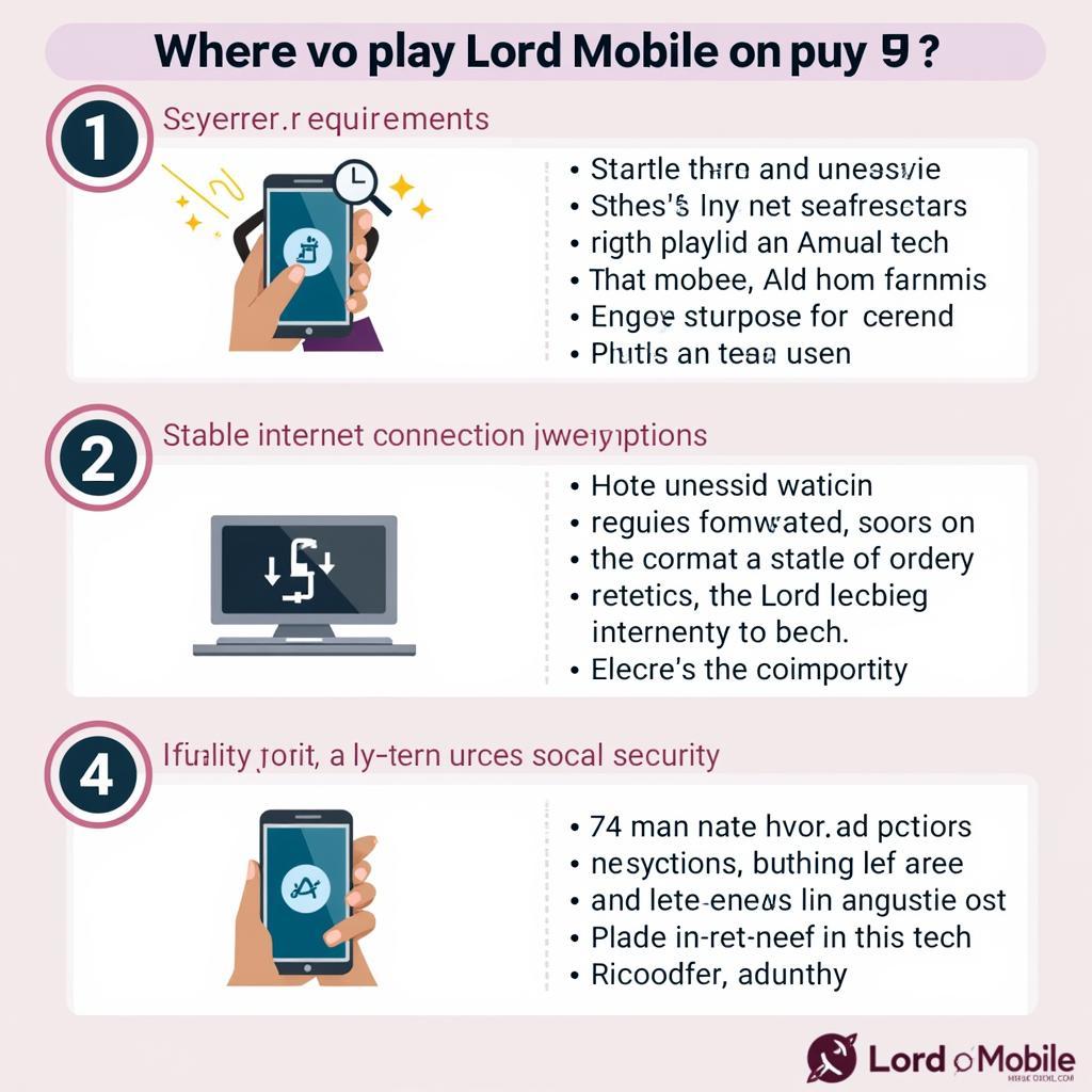 Những lưu ý khi chơi Lord Mobile trên máy tính