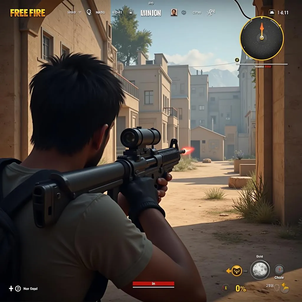 Luyện tập aim headshot Free Fire