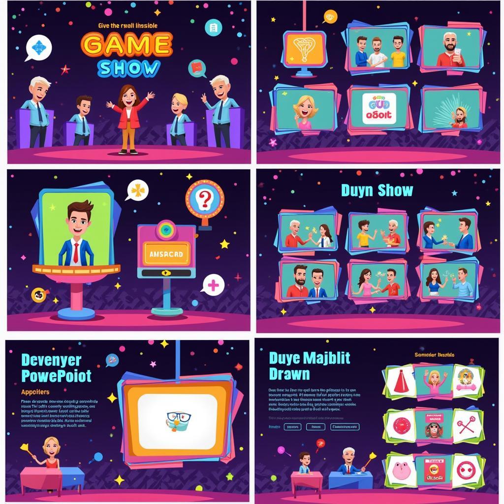 powerpoint template game