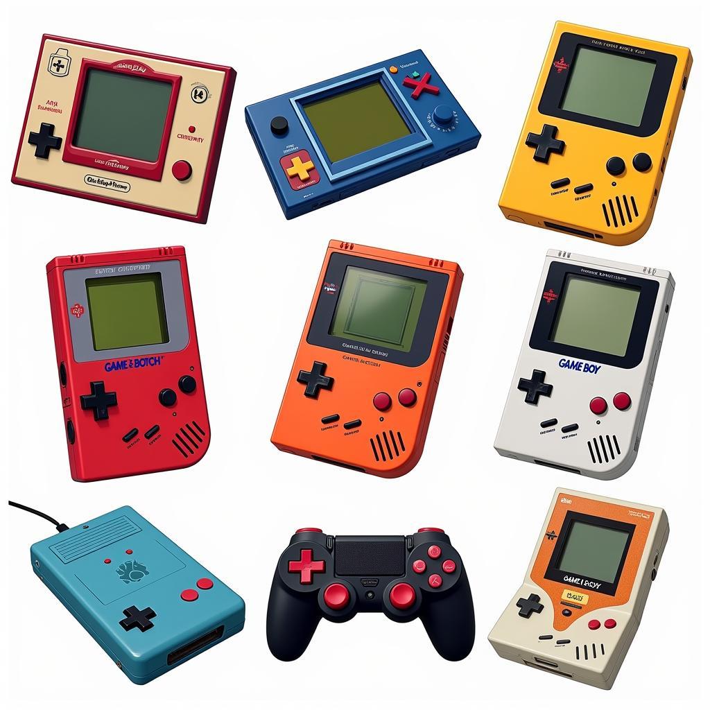 Classic Handheld Game Consoles