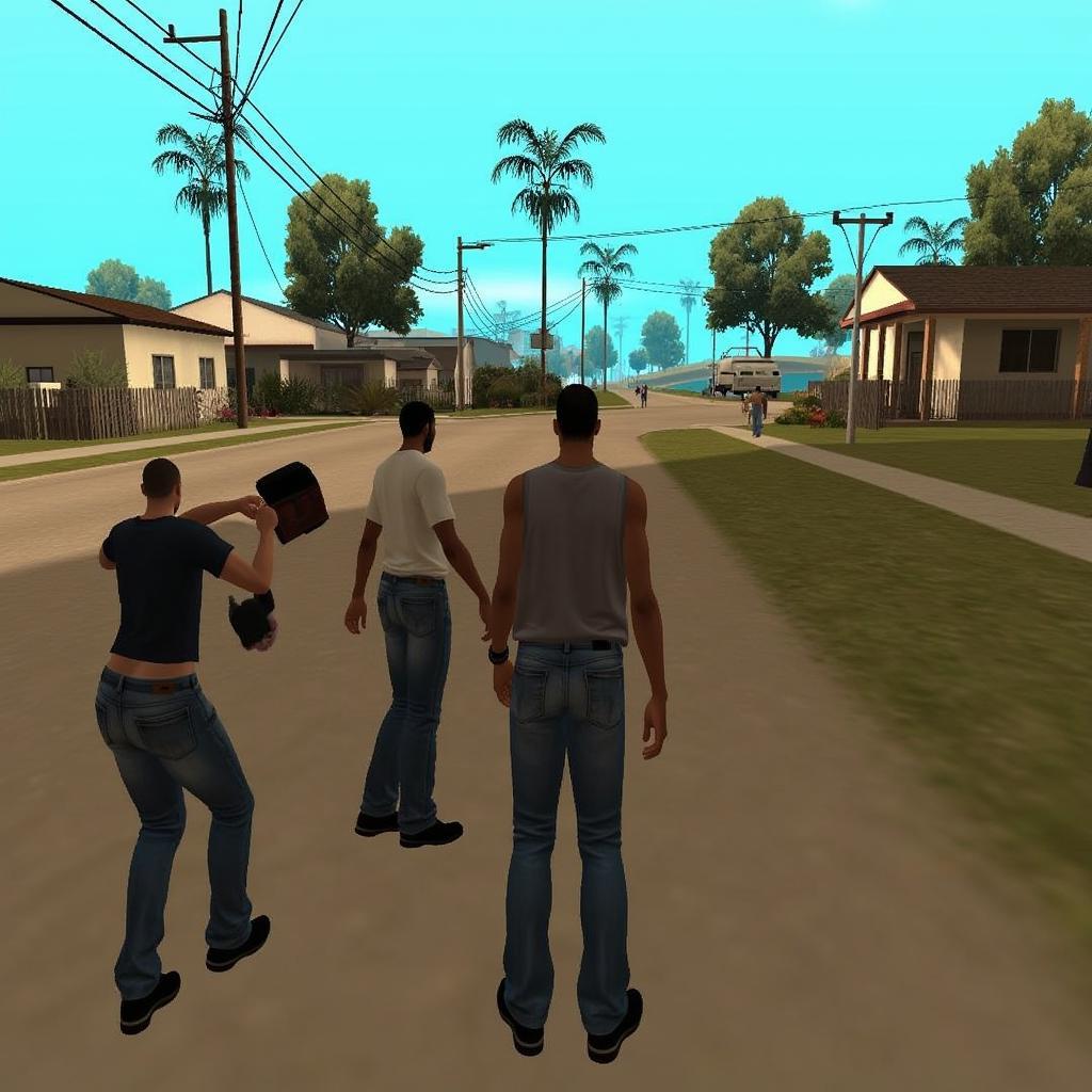 Tips for playing GTA San Andreas together