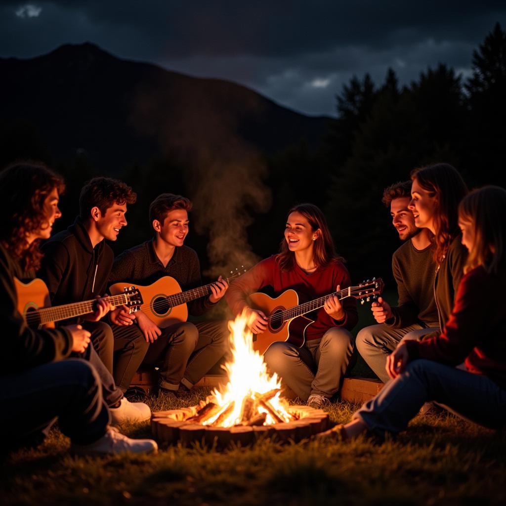 Moc Chau Campfire