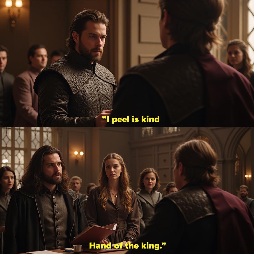 Ned Stark trở thành Hand of the King trong Trò Chơi Vương Quyền