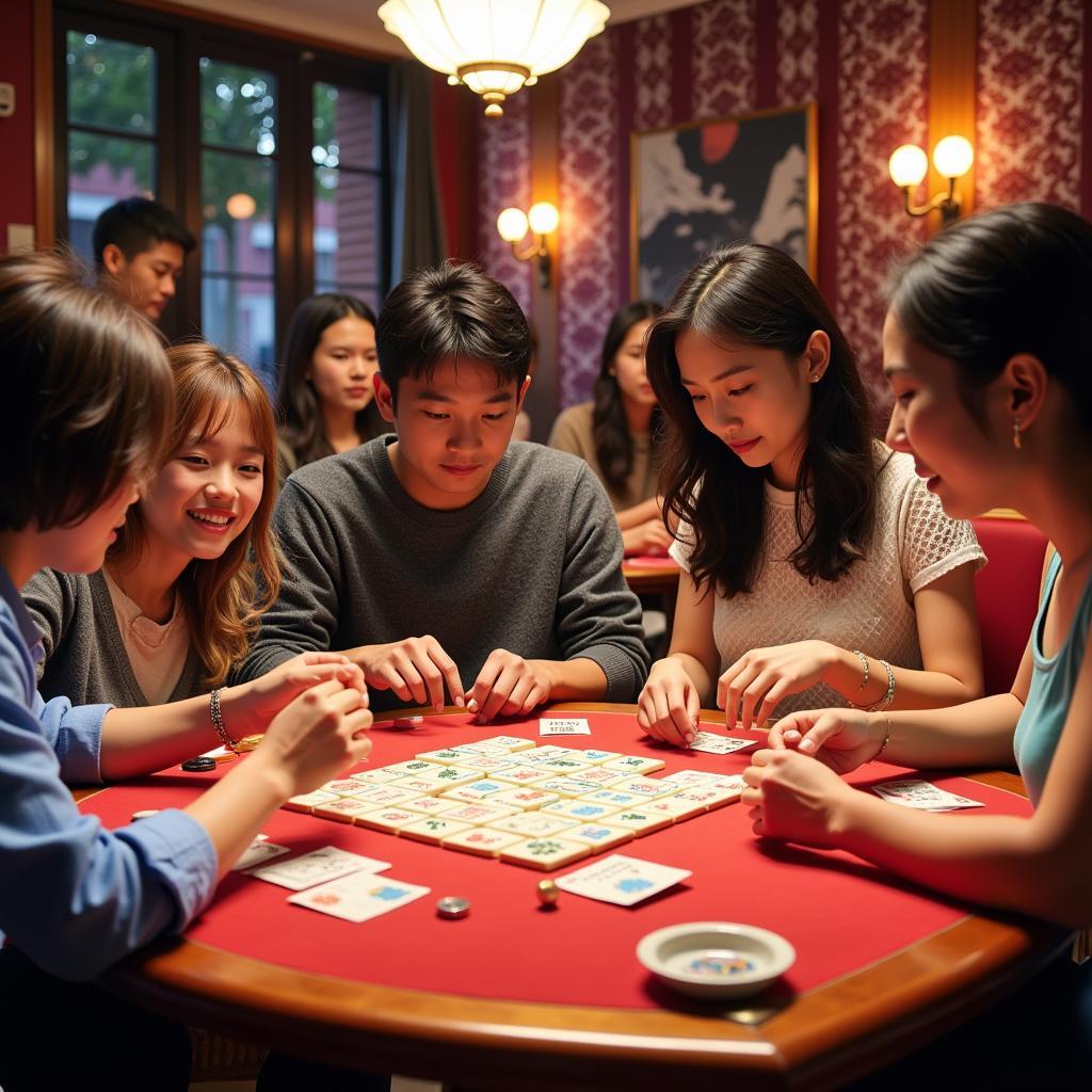 Người Chơi Mahjong