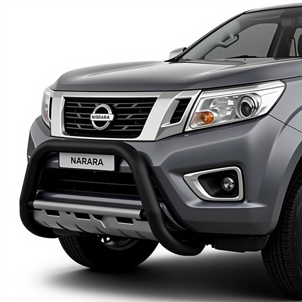 Ốp cản trước Nissan Navara