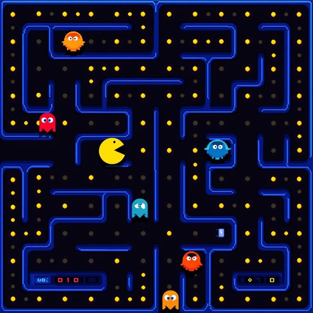 Pacman trong mê cung