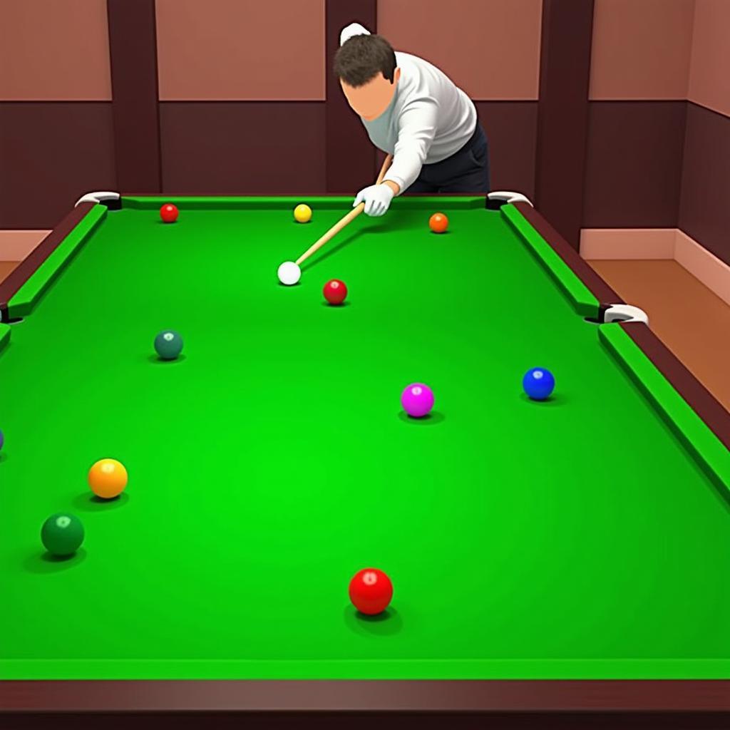 Minh họa lỗi chạm bi trong snooker