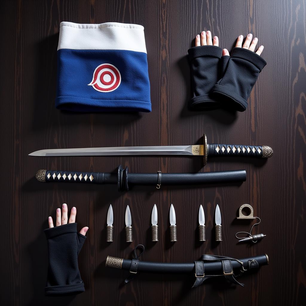 Sasuke cosplay accessories