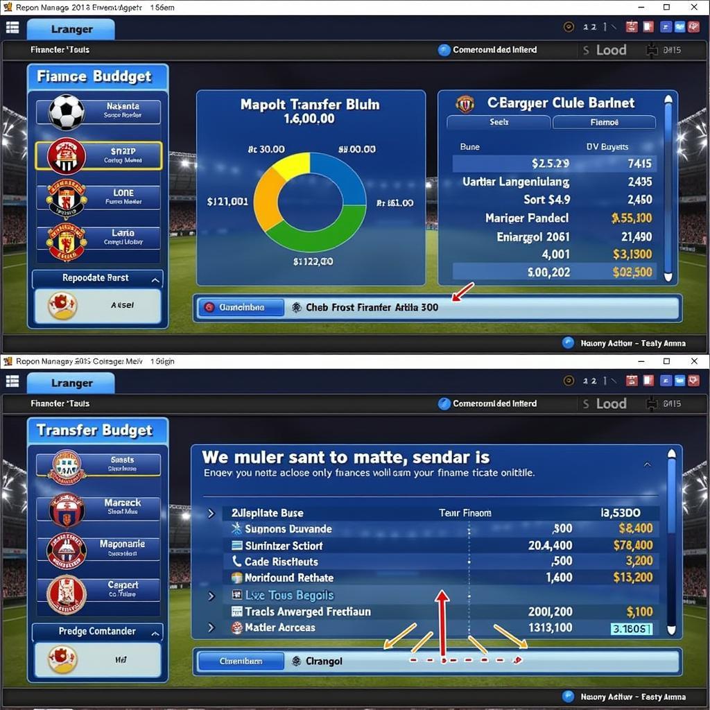 Quản lý tài chính trong Football Manager 2016