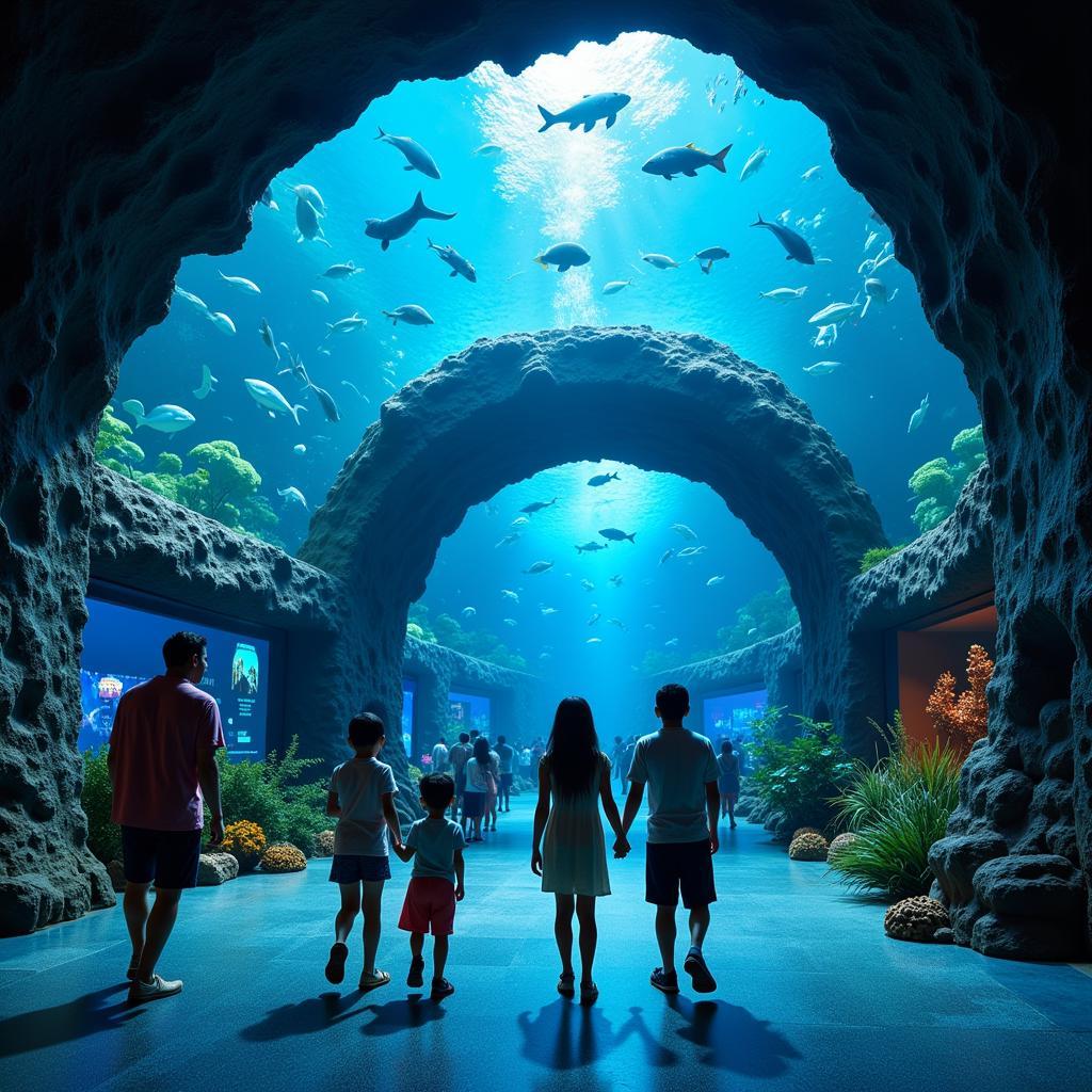 Thủy cung Sea Life Bangkok, địa điểm vui chơi lý tưởng cho gia đình