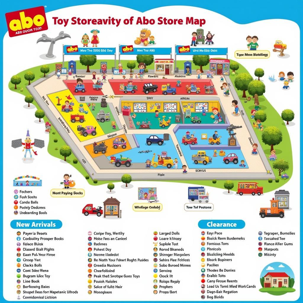 ABO Toy Store Map