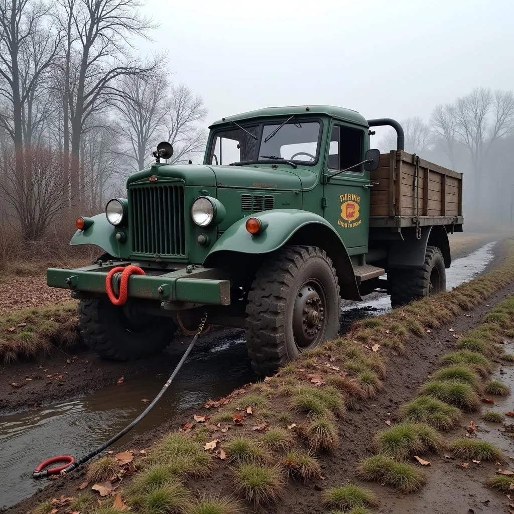 Sử dụng tời trong Spintires