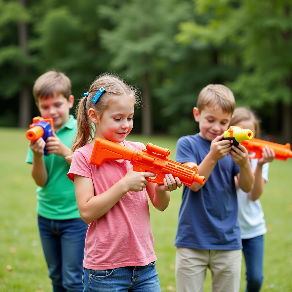 Safe toy guns