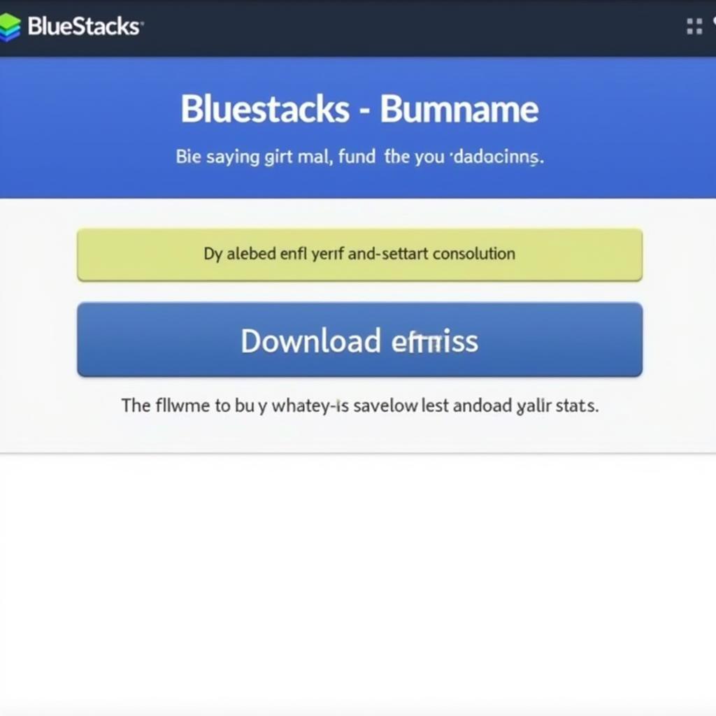 Tải Bluestacks Chơi Game Android