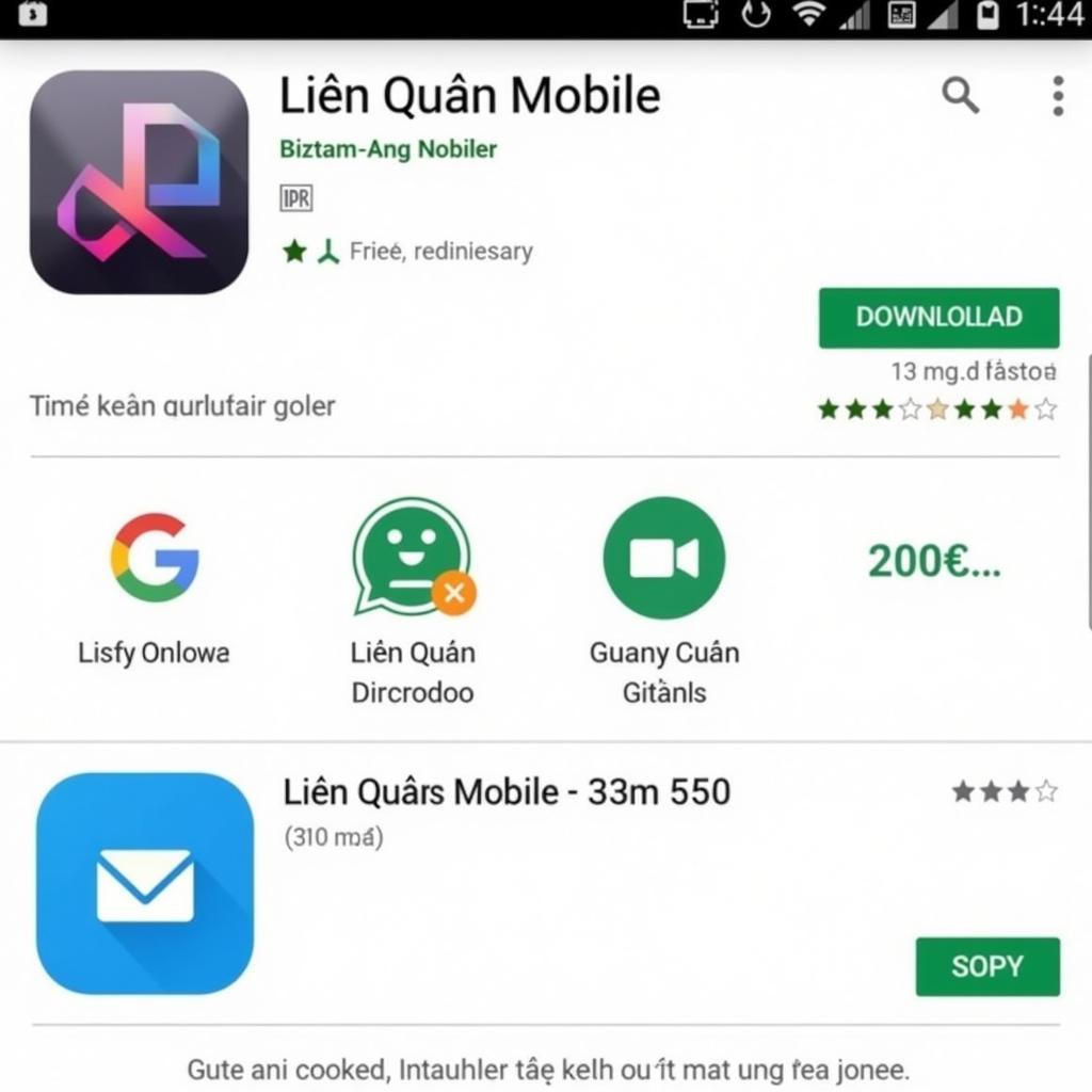 Tải Liên Quân Mobile trên Google Play Store