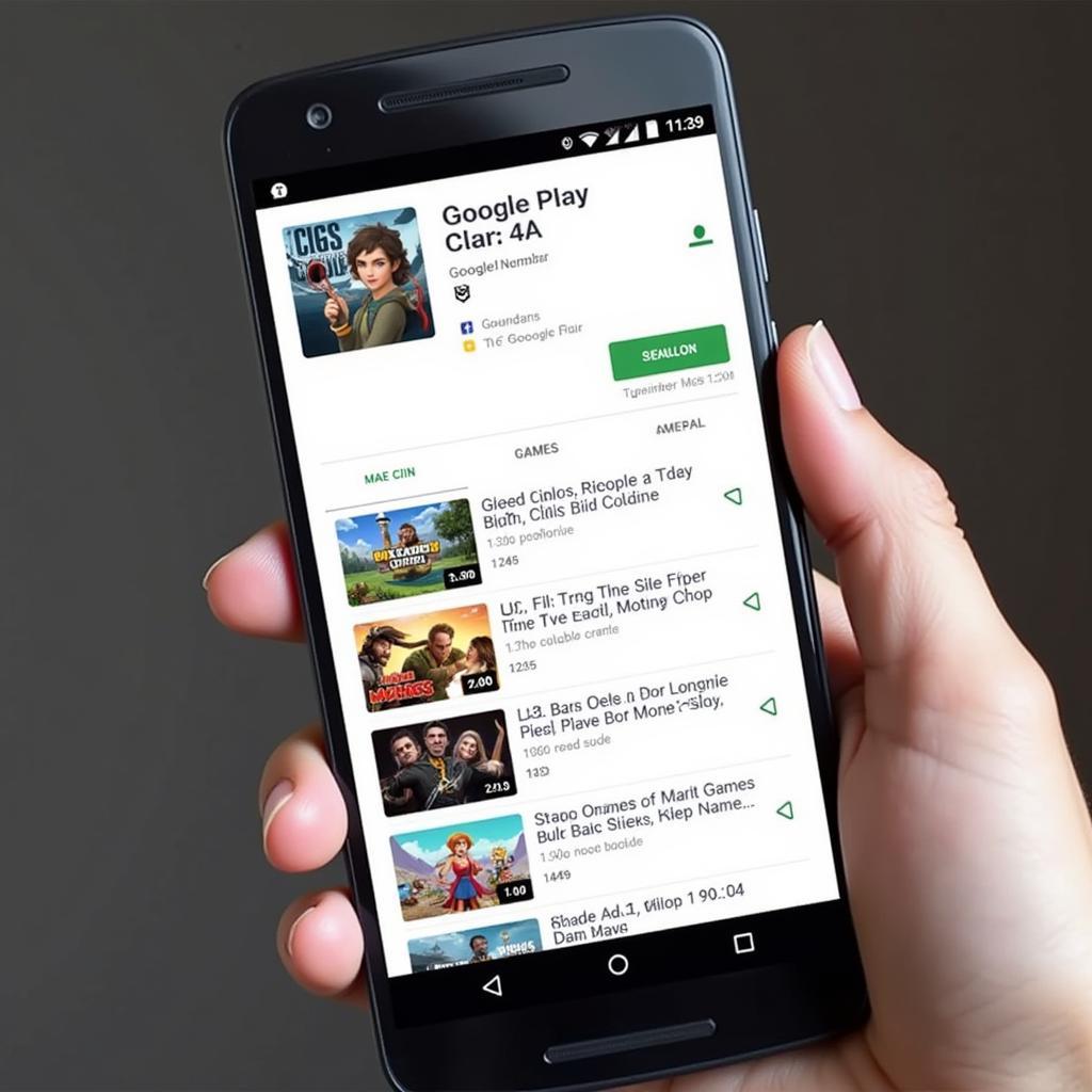 Tải trò chơi trên Google Play Store