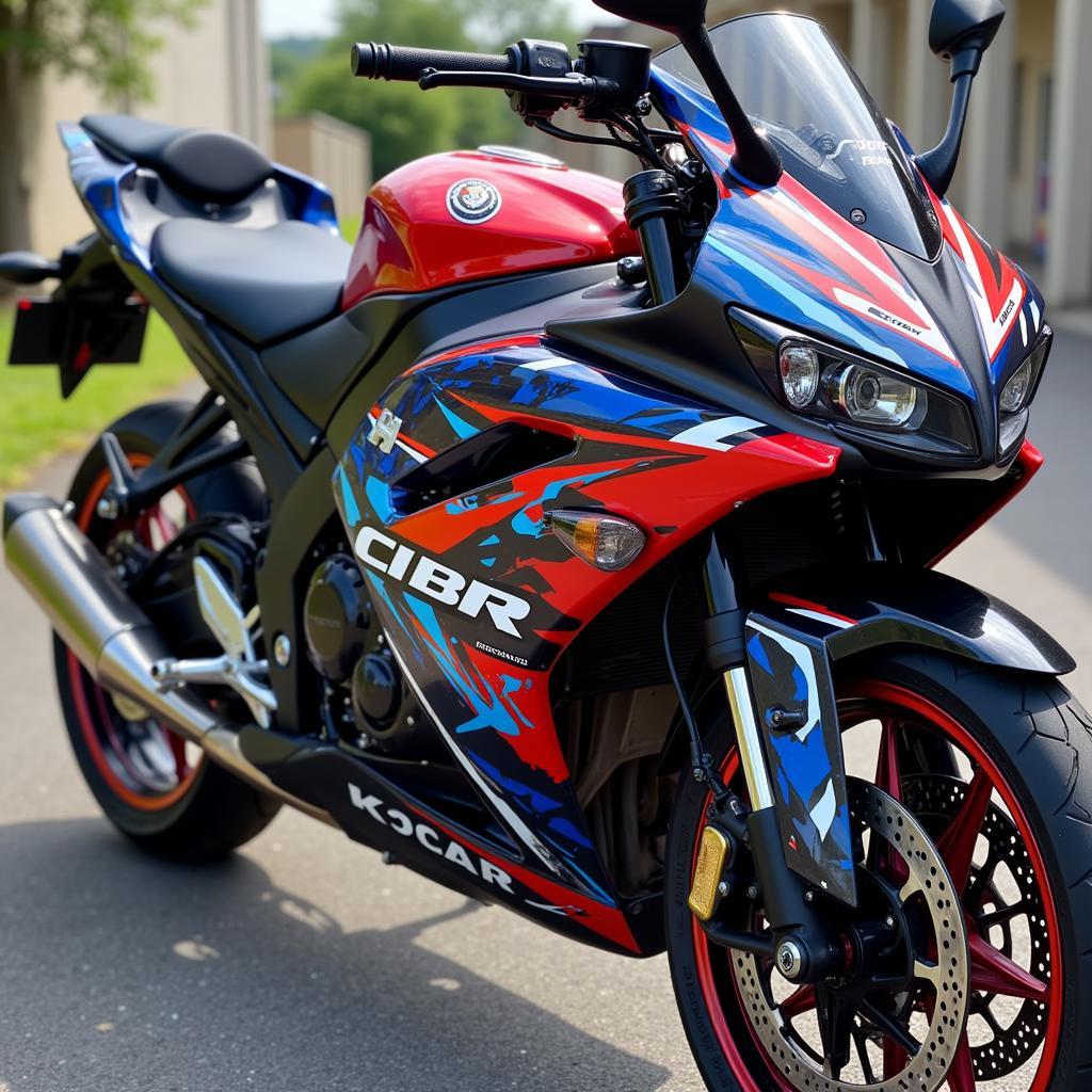 Tem Xe CBR150R Độc Đáo