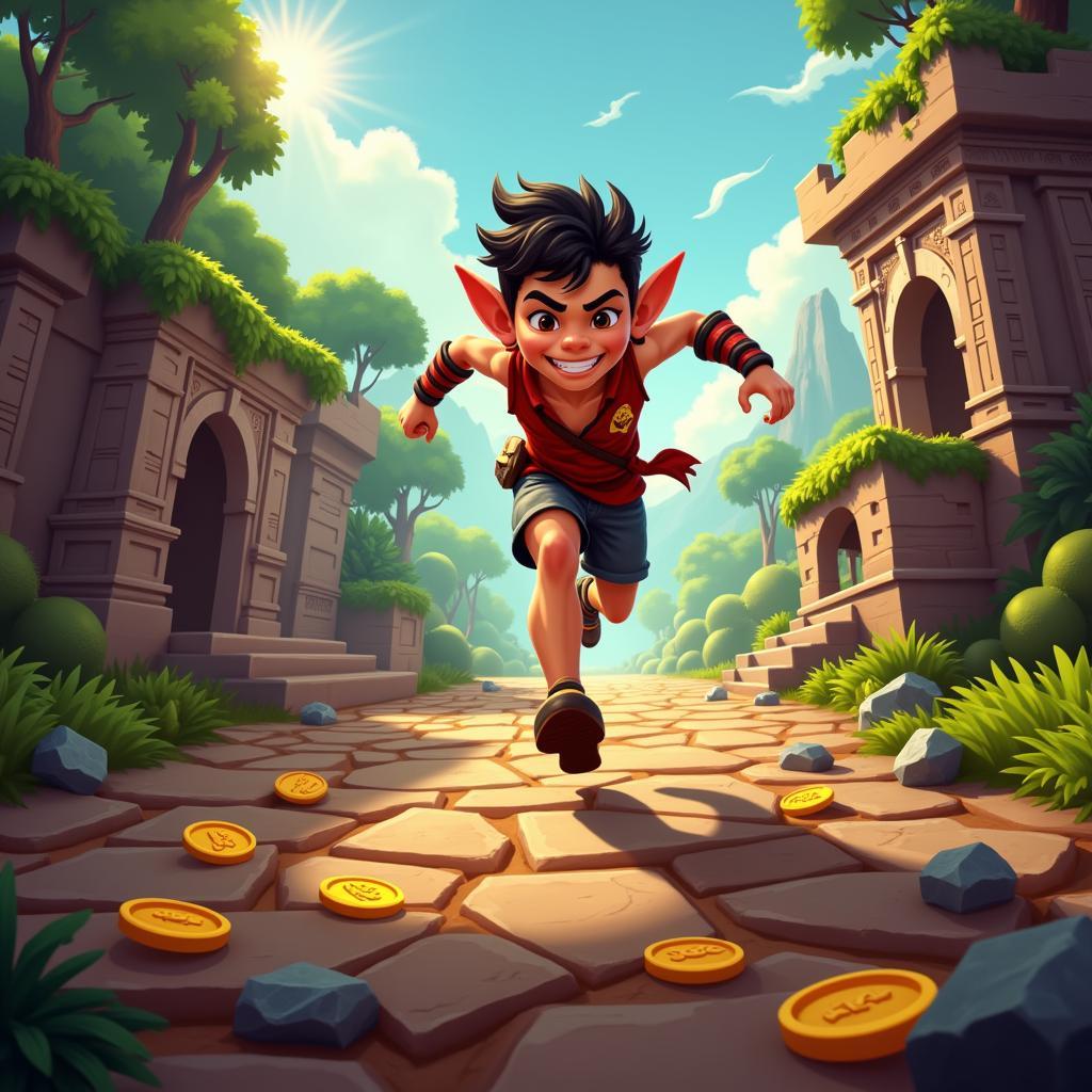 Lối chơi game Temple Run Online