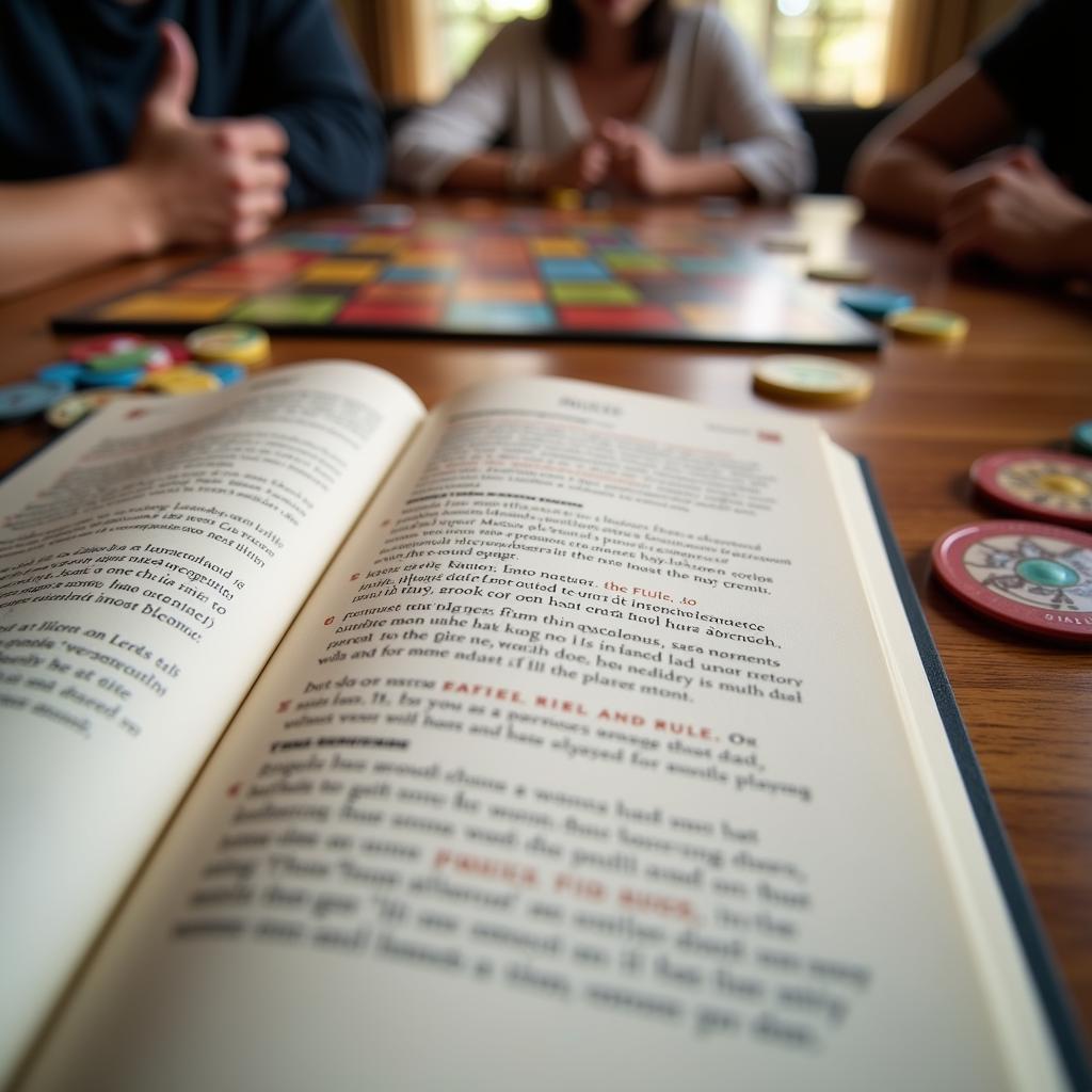 Board game rules