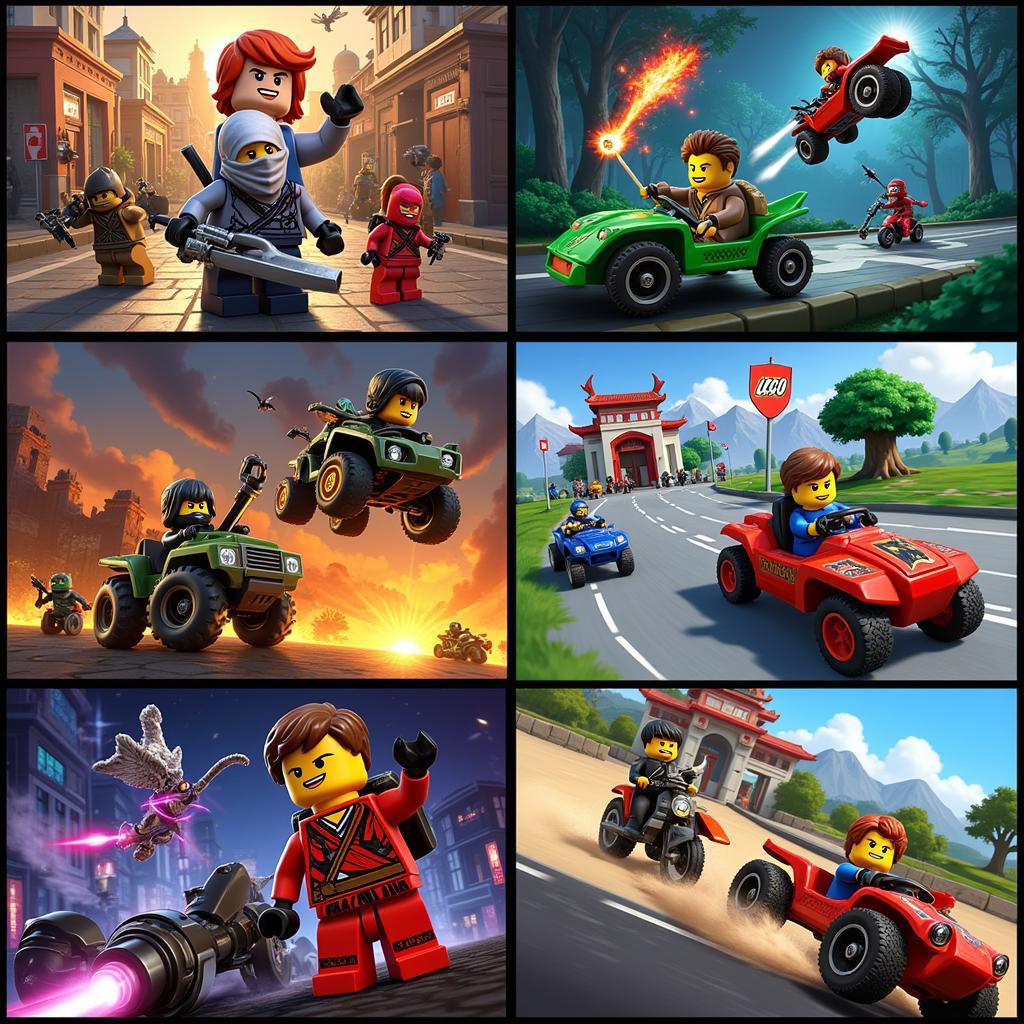 Thể Loại Game Ninjago