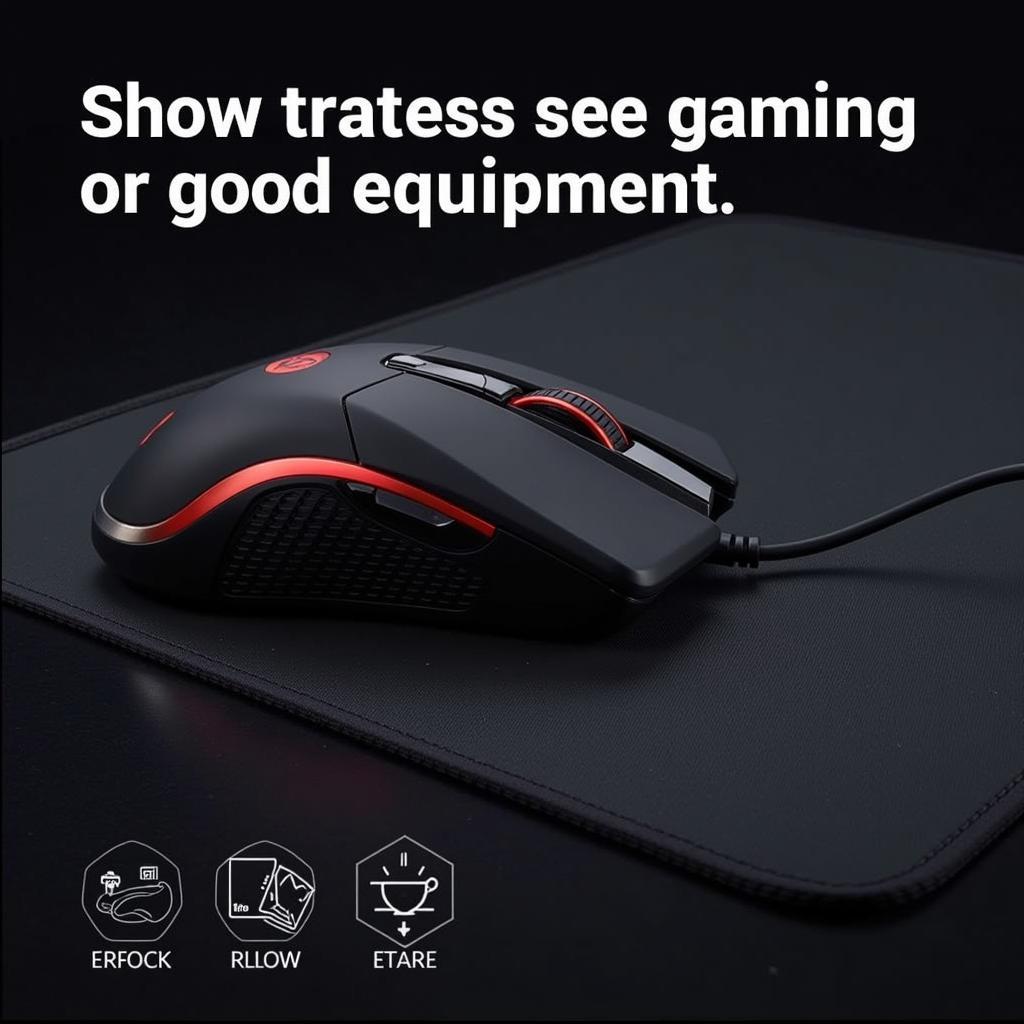 Gaming Mouse and Mousepad