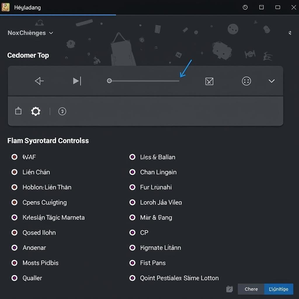 Setting up keyboard controls for Liên Quân on NoxPlayer