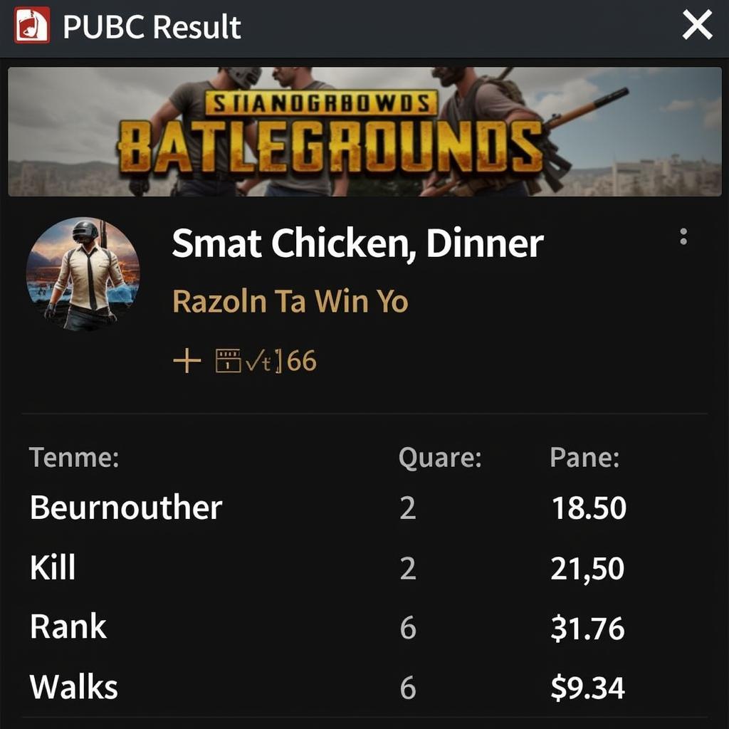 Game thủ đạt top 1 PUBG