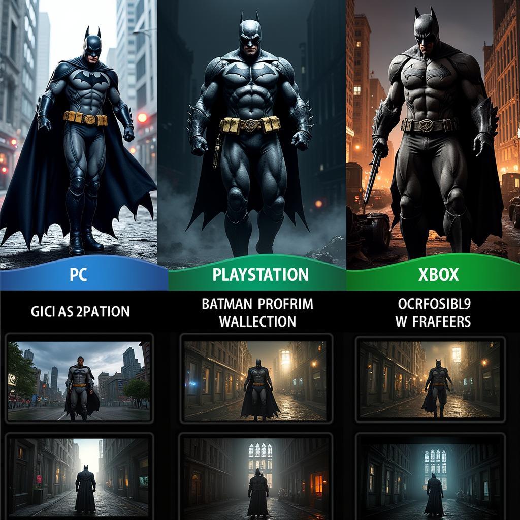 Trải nghiệm Batman Arkham trên các nền tảng