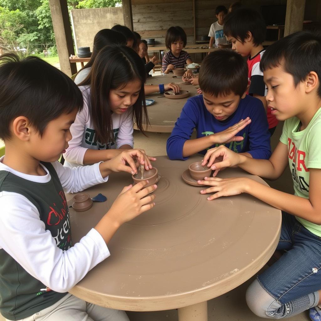 Unique playground experiences in Thai Nguyen